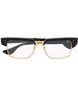 Dita Eyewear スクエア眼鏡フレーム - ブラック