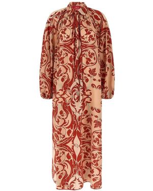 F.R.S For Restless Sleepers Raque Geometry Print Dress - White