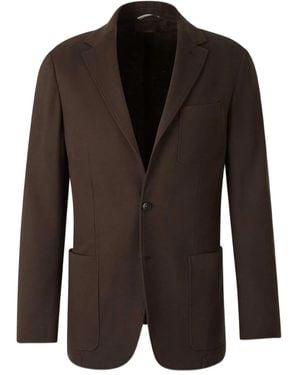 Canali Single-Breasted Blazer - Black
