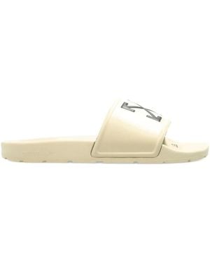 Off-White c/o Virgil Abloh Arrow Detail Slides - Natural