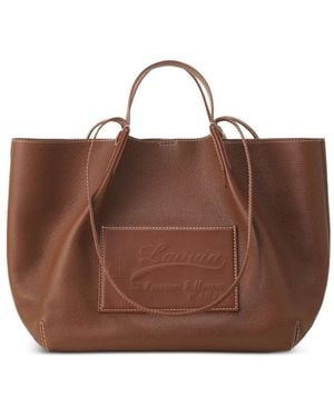 Lanvin Catch Tote Bag - Brown