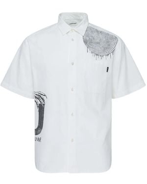 Undercover Camisa Con Estampado Gráfico - Blanco