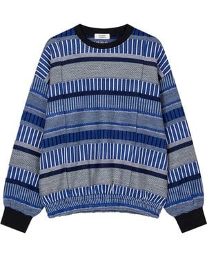 Studio Tomboy X Sweater Met Franje - Blauw