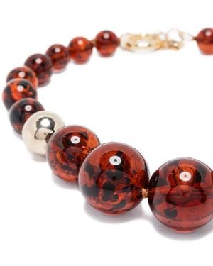 Rosantica Beaded Necklace - Red