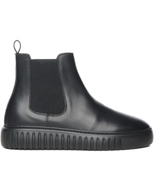 Giuliano Galiano Metis Leather Ankle Boots - Black