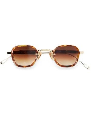 Sato Eyewear Rigel Square-Frame Sunglasses - Brown