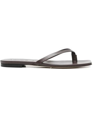 Aeyde Renee Flip Flop - White