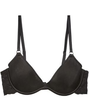 Fleur du Mal Charlotte Convertible Spacer Bra - Black