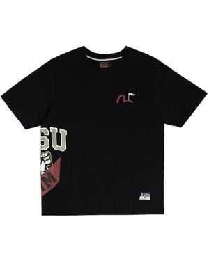 Evisu Godhead Golfing Tシャツ - ブラック