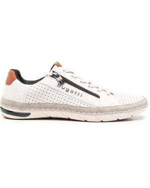 Bugatti Perforierte Sneakers - Weiß