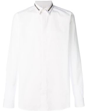Givenchy Zip Collar Shirt - White