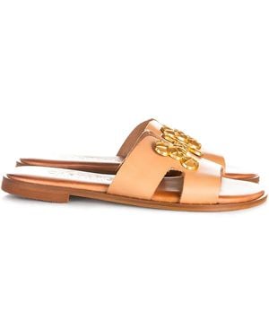 Caryatis Embellishment Slides - Brown