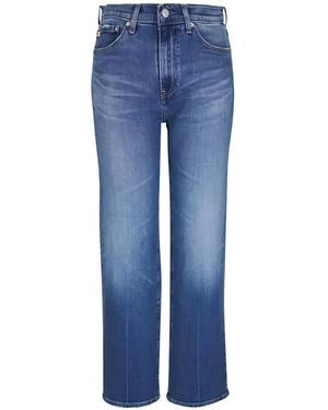 AG Jeans Straight-Leg Jeans - Blue