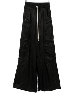 Rick Owens Wide-Leg Pants - Black