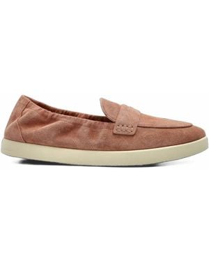 Tory Burch Ballet Suede Loafers - White