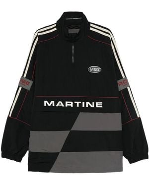 Martine Rose Maglione Con Zip - Nero