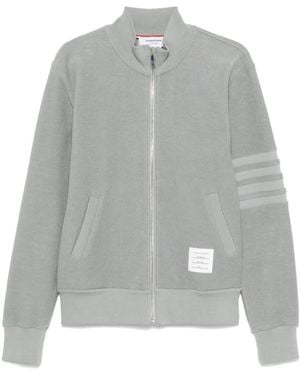 Thom Browne 4bar ジップアップ スウェットシャツ - グレー