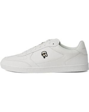 KARL LAGERFELD Ikon Nft Patch Trainers - White