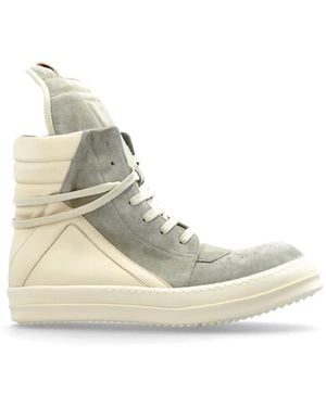 Rick Owens Geobasket Trainers - Natural