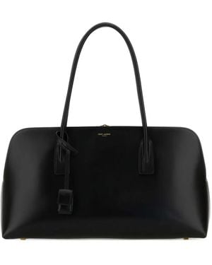 Saint Laurent Handtasche aus Leder - Schwarz