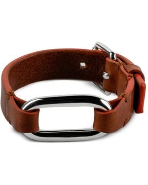 Parts Of 4 Link Gauntlet ブレスレット スターリングシルバー - ブラウン