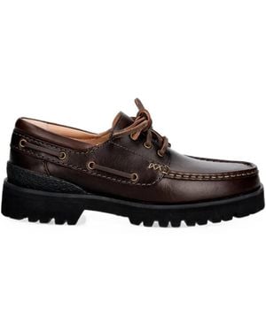 Clarks Yukoner Lug-Sole Loafers - Brown