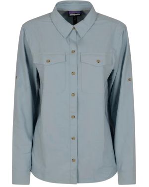 Patagonia Long-Sleeve Button-Down Shirt - Blue