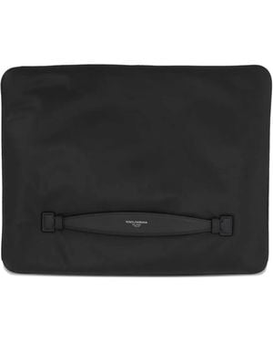 Dolce & Gabbana Leather-handle Zip Tote Bag - ブラック