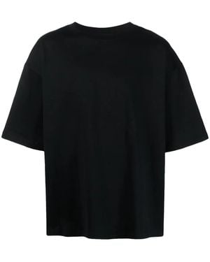 Styland X Notrainproof Organic Cotton Logo-Patch T-Shirt - Black