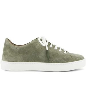 Manolo Blahnik Semanado Lace-Up Trainers - Green