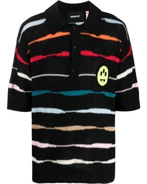 Barrow Gestricktes Poloshirt - Schwarz