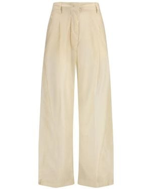 Thelatest Pleated Wide Pants - White
