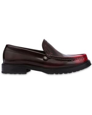 Moschino Ausgeblichene Loafer - Braun