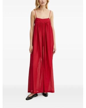 Liviana Conti Strap Gathered Jumpsuit