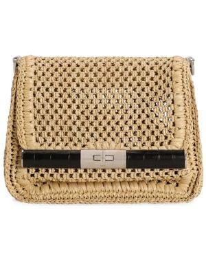 Dolce & Gabbana Openwork Shoulder Bag - Natural