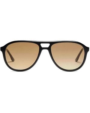 PETER AND MAY Aria Nocturne Pilotenbrille - Natur