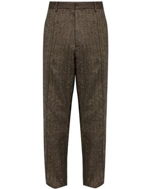 DSquared² Herringbone-Pattern Pants - Gray