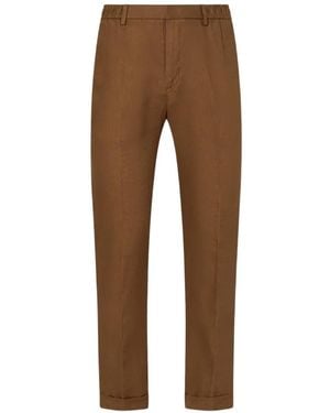 Liu Jo 100% Linen Pants - Brown
