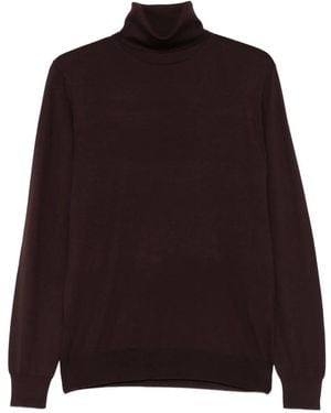 Mauro Ottaviani Pullover Mit Rollkragen - Braun
