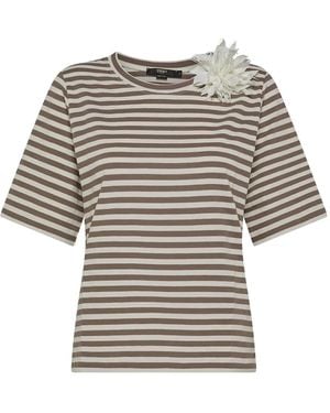 Seventy Striped T-Shirt - Gray