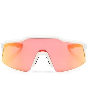 100% Eyewear Speedcraft Oversize-Frame Sunglasses - Pink