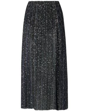 Missoni Sequin-Embellished Side-Slit Midi Skirt - Black