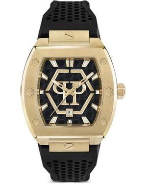 Philipp Plein The Hexagon Phantom 44Mm Watch - Black