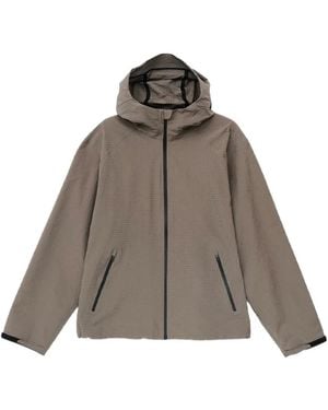 Hiking Patrol Waypoint Check-Pattern Jacket - Brown