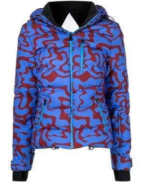 Aztech Mountain Nuke Ski-Suit Jacket - Blue