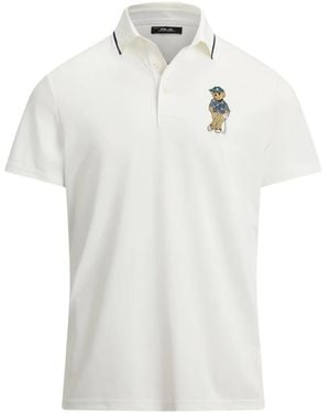 Ralph Lauren Bear-Motif Polo Shirt - White