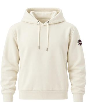 Colmar Hoodie À Patch Logo - White