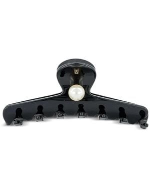 Alexandre De Paris Blanche Hair Clip - Black