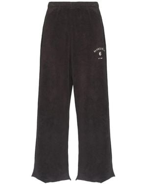 MM6 by Maison Margiela Pantalon De Jogging En Coton - Black
