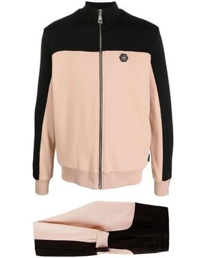Philipp Plein バイカラー トラックスーツ - ブラック